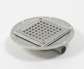 Light duty 381 drain, concrete floor, with flange