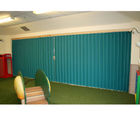 Concertina fabric partitions
