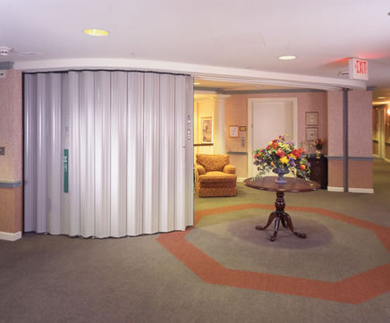 FireGuard™ automatic, horizontal sliding fire partition