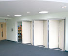 Acoustic multifold sliding folding partitions