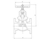 Taylorshaw globe stop and non-return valve, ext. screw - on this page