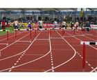 Synthetic athletics track
