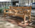 Westminster traditional, heavy-duty hardwood seating 10