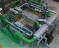 Labyrinth piston compressors