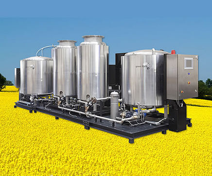 Distributed skid for bio-diesel processor, Green Fuels