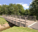 Cycle, bridleway and vehicle access bridges - on this page