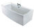 Elysia Free Standing Bath - ficore double-ended luxury soaking tub 6