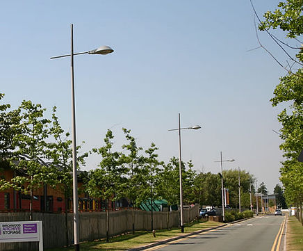 Neos contemporary street and amenity lantern