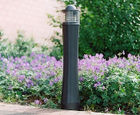 Somerset illuminated cast aluminium and steel bollard