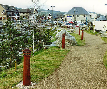 Warrior illuminated bollard