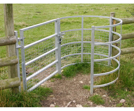 Kissing gates for rural pathways