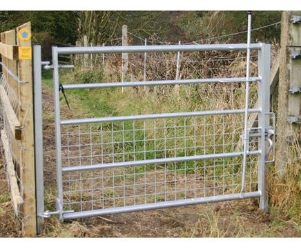Steel pedestrian gates
