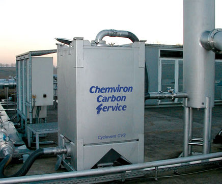 Cyclevent® mobile activated carbon adsorption system