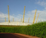 Living willow Green Barrier™, O2 Arena, London - on this page