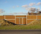 Greenscreen environmental acoustic barrier and fencing system - on this page
