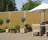 Greenscreen Garden Fencing - coconut fibre cladding, steel frame - on this page