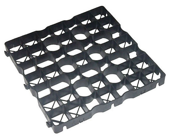 GF30 low density polyethylene ground reinforcement tile