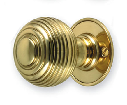 Decorative and plain door knobs