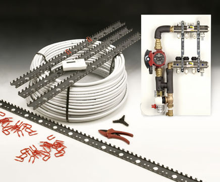 Single room underfloor heating kit