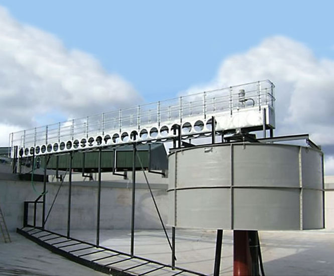 Copa® circular tank scraper bridges