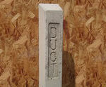 Precast concrete indicator posts