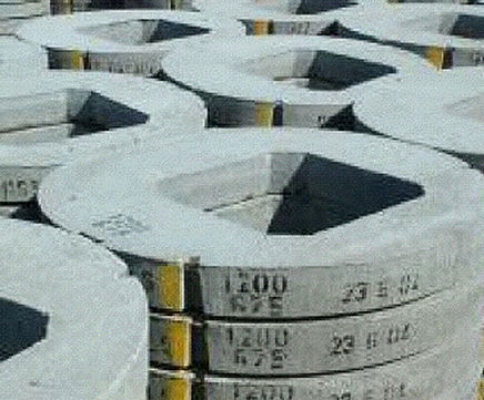 Precast concrete manhole cover slabs