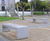 BLOC contemporary concrete seat 4