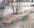 Sinu curved hardwood / stainless steel external seating 3