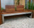 SKOP contemporary FSC timber and stainless steel seat 1