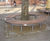TREE hardwood seat with stainless steel base 3