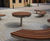 TREE hardwood seat with stainless steel base 5