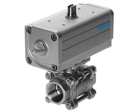 VZPR pneumatically actuated ball valves