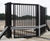 Terra V - PAS 68 steel bi-parting high-security vehicle gate (7.5t @ 50mph) 1