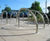 Fin Cycle Stand - recycled steel bike rack 0