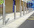 Zenith Bollard - stainless steel sloped bollard 2