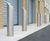 Zenith Bollard - stainless steel sloped bollard 8