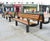 Zenith Seat - steel and timber outdoor seating 2