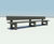 London - recycled plastic park bench and table 5