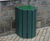 Mercury - recycled plastic litter bin (70 litre) 3