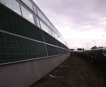 GREENSoundBlok noise barrier - highways