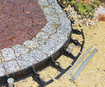 Grasskerb - recycled plastic lawn and paving edge