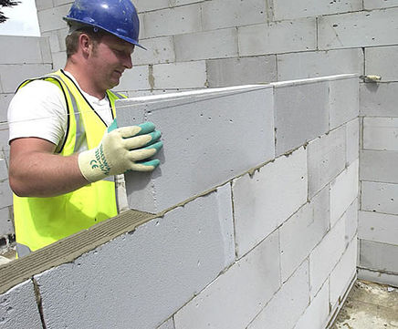 Celcon High Strength Grade - dense aircrete blocks for loadbearing walls