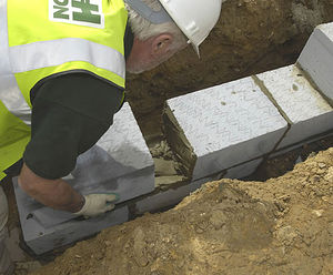 Celcon Foundation Blocks - for walls and foundations