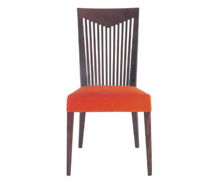 Masako upholstered slat back chairs