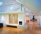 Solid oak flooring