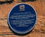 Cast aluminium blue plaques 2
