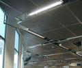 Expanded metal suspended ceilings