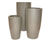 Cylik Spirit Planters - fluted fiberglass garden pots 7