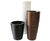 Avant-Garde - Spin ultra-lightweight GRP ribbed indoor planters 6