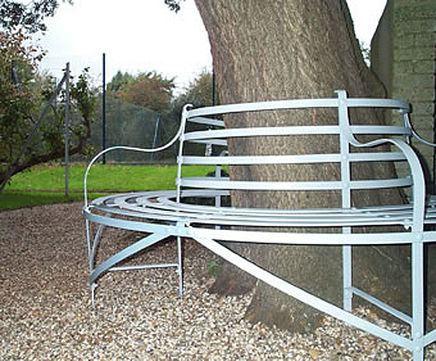 Belmont ironwork tree seat